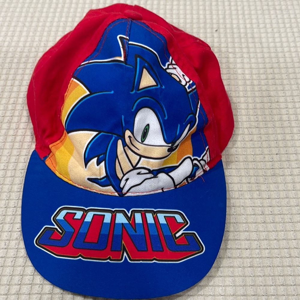 Sonic toddler hat